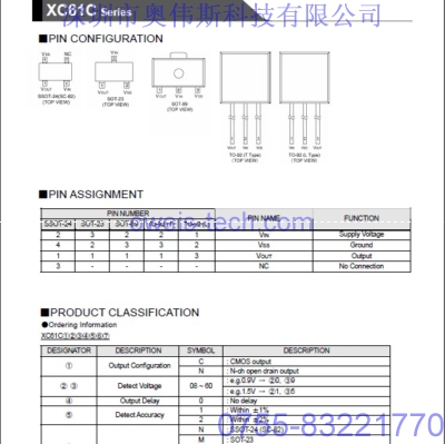 I TOREX XC61CC3302MR ȫԭb