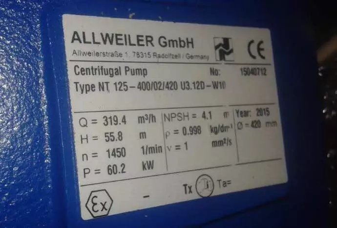 ALLWEILERTRF 660R46E18.5-V16-W203 ؛uһƤ