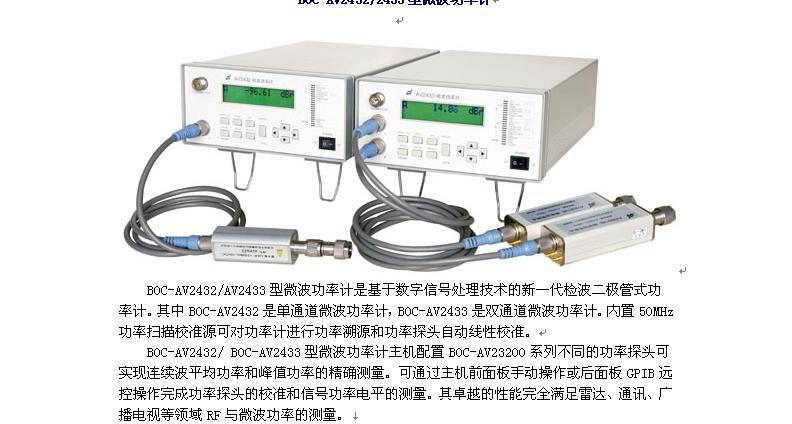 BOC-AV2432/2433΢Ӌ