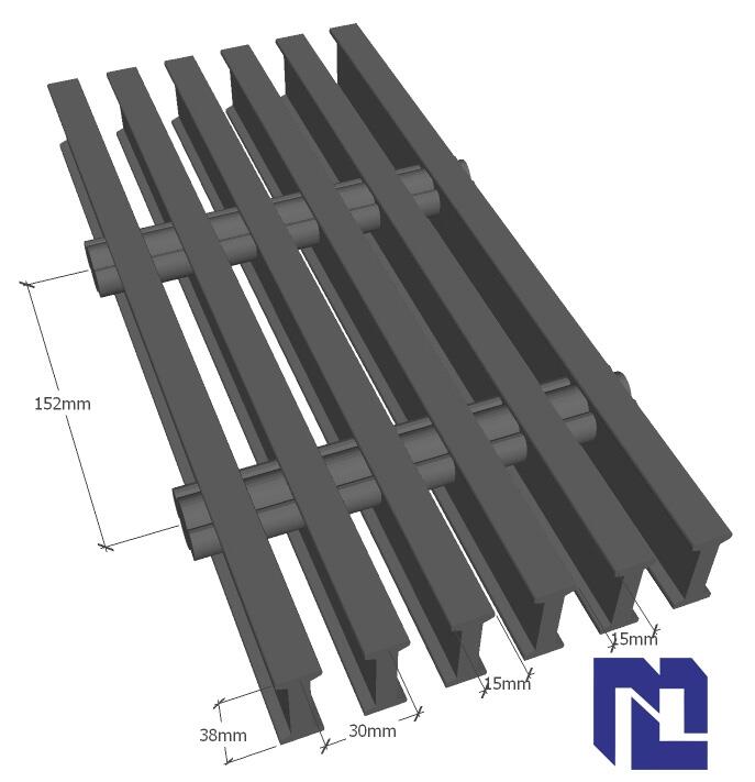   FRP GRATING l Type l-6015 G˿Ƽ