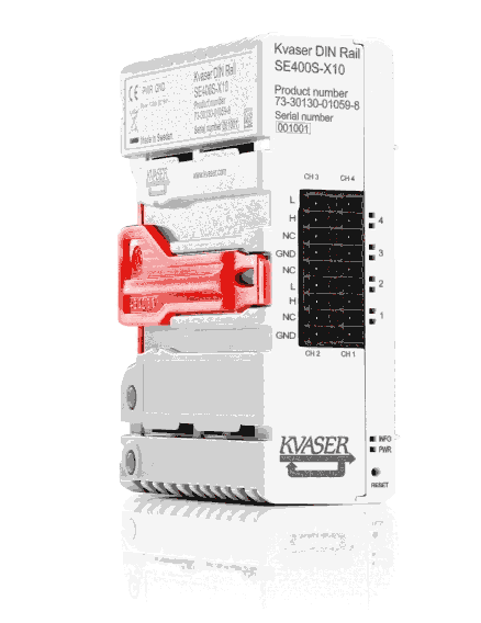 Kvaser DIN Rail SE400S-X10̖(ho)01059-8x