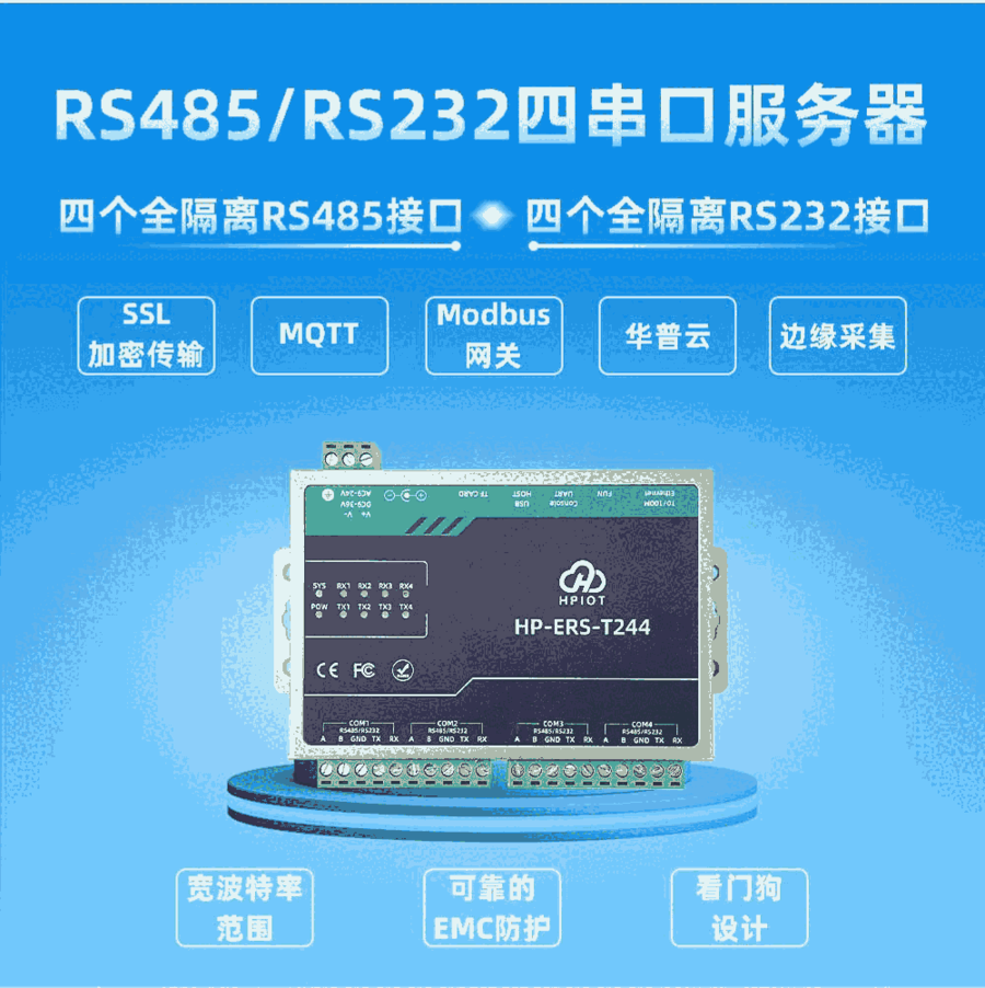 A(lin)RS485/RS232Ĵڷ(w) D(zhun)̫W(wng) A HPIOT