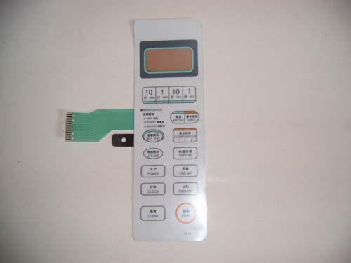Ĥ_P,壬Membrane Switch, Membrane PaneL