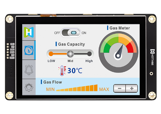 5UARTܴ 800x480 TFT LCD ģK@ʾ ʽ|